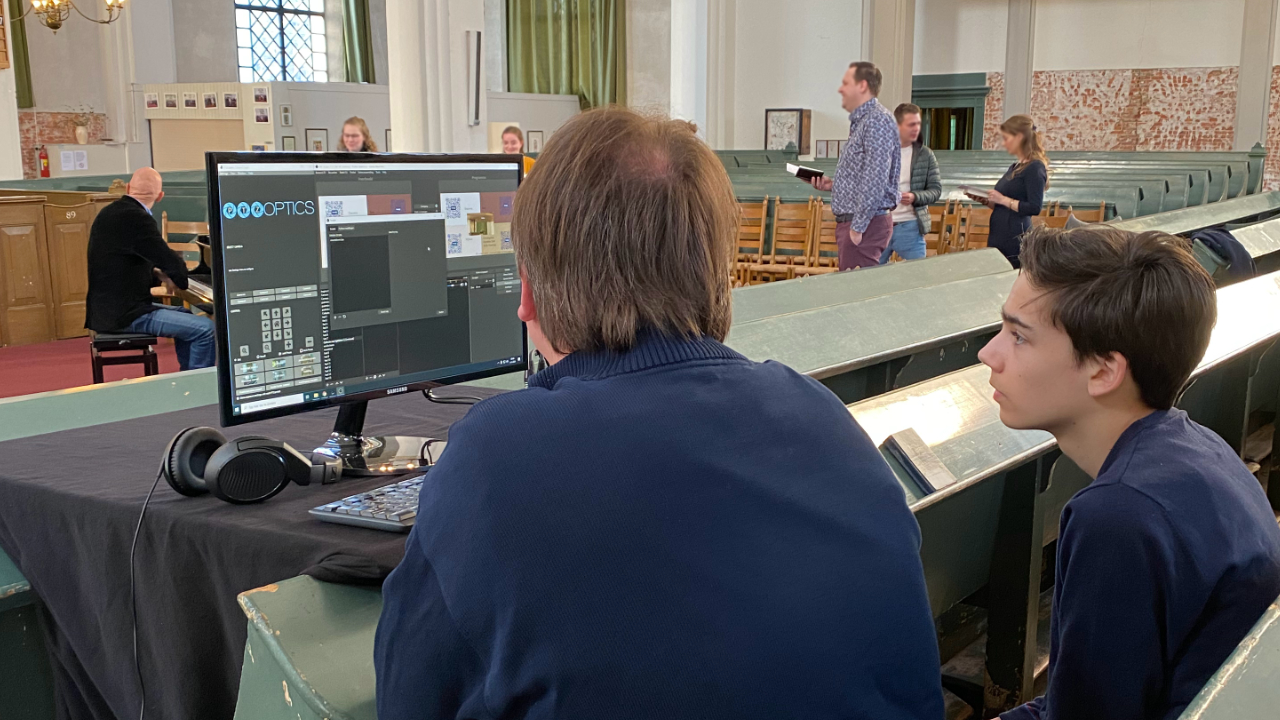 Online kerkdienst live streamen